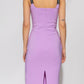 Versace Jeans Couture Bodycon Lilac Dress Size 42 / M