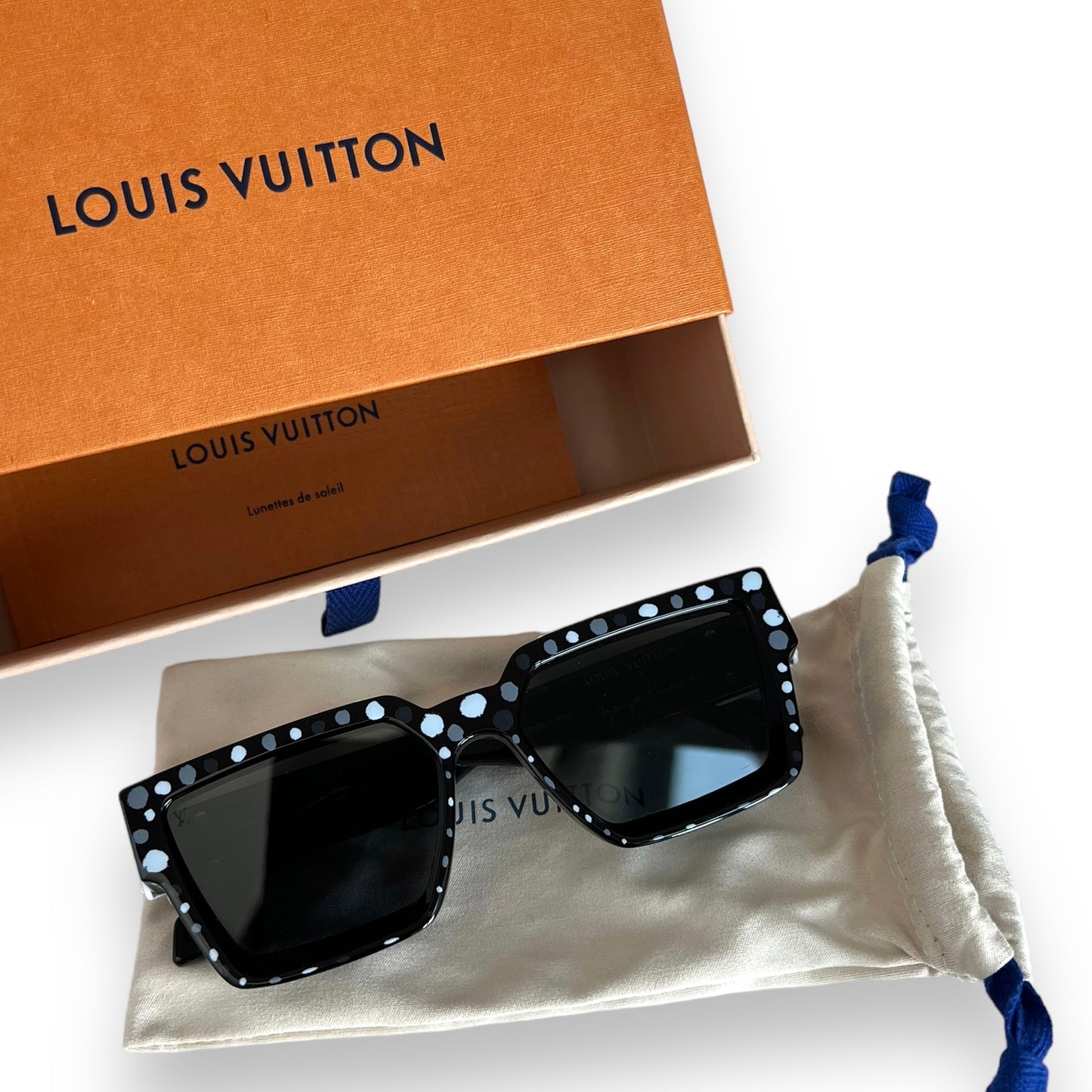 LV x YK 1.1 Millionaires Painted Dots Sunglasses