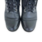 Chanel Combat Black Boots Size 6.5