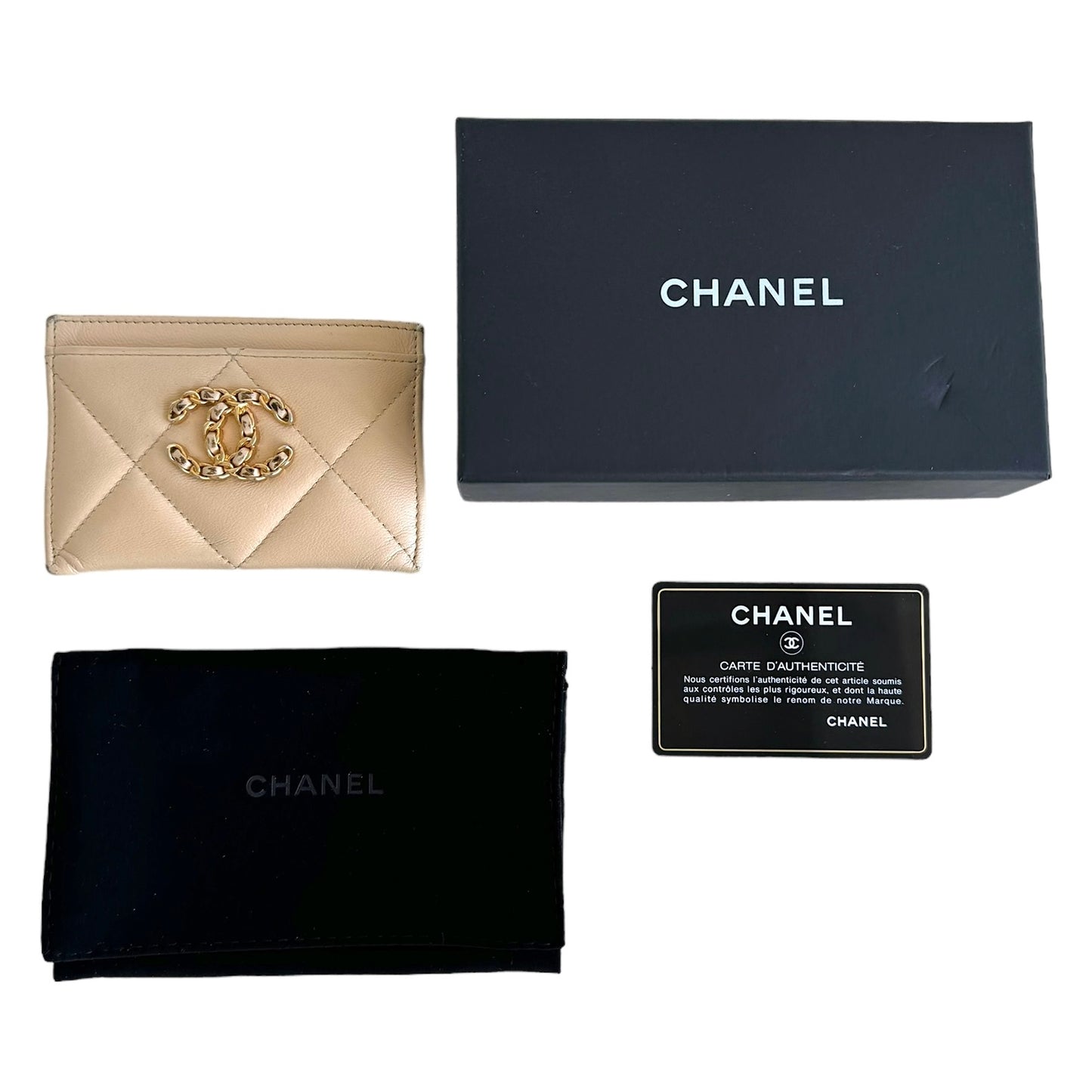 Chanel CC Card Holder/Wallet with Package