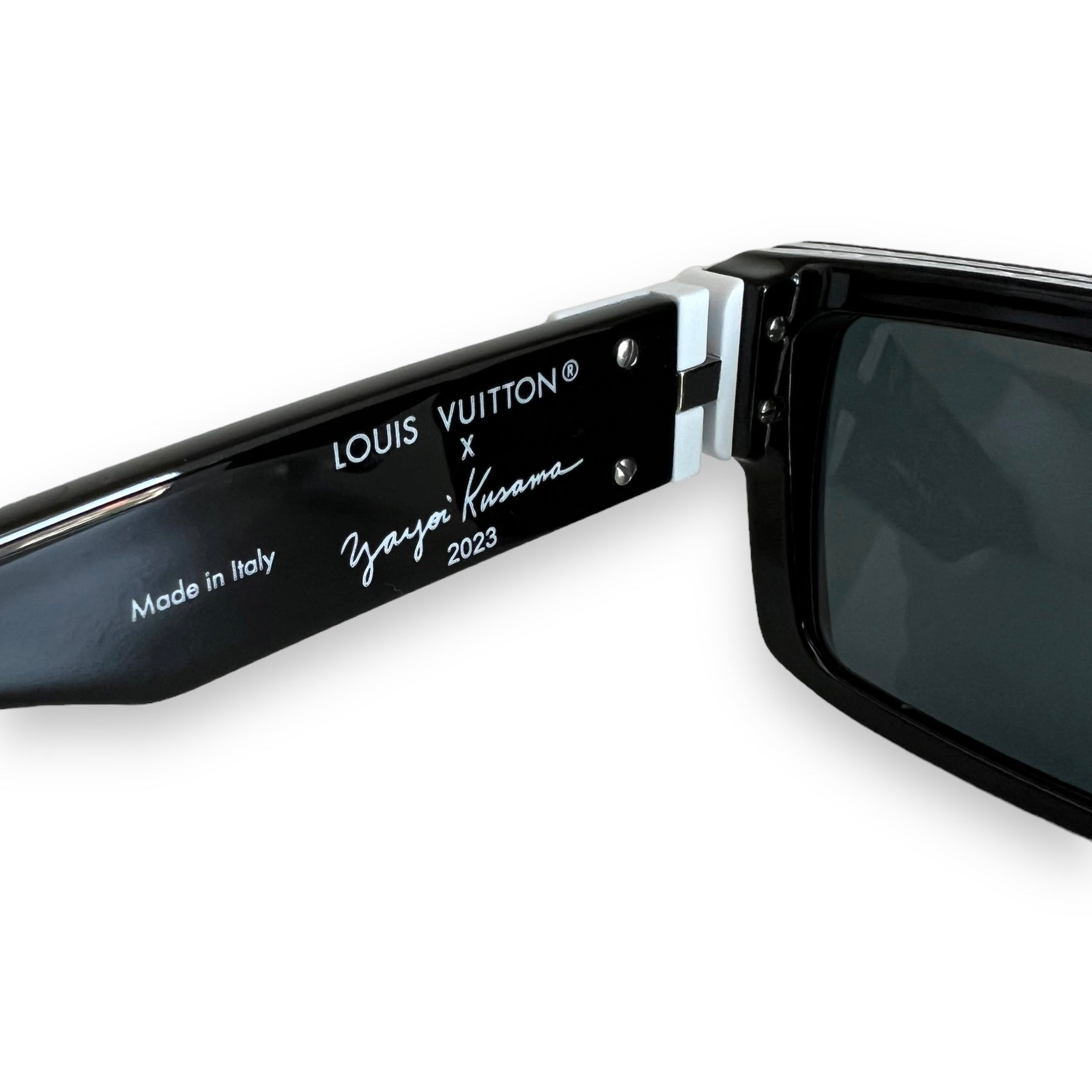 Louis Vuitton LV X YK 1.1 Millionaires painted dots sunglasses - Vitkac  shop online