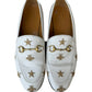 Gucci Women’s Jordaan Horsebit Embroidered Loafers Sz 9.5US