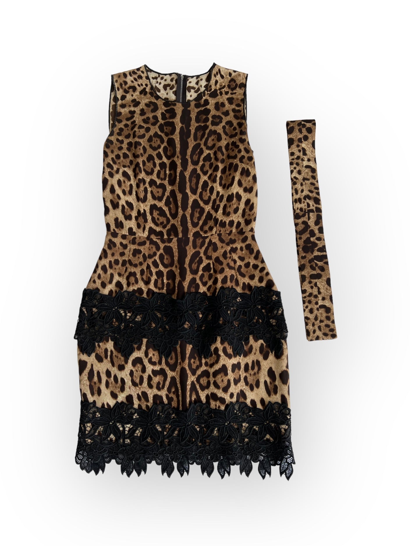 Dolce&Gabbana Leopard Print Dress Size 40IT / 4US