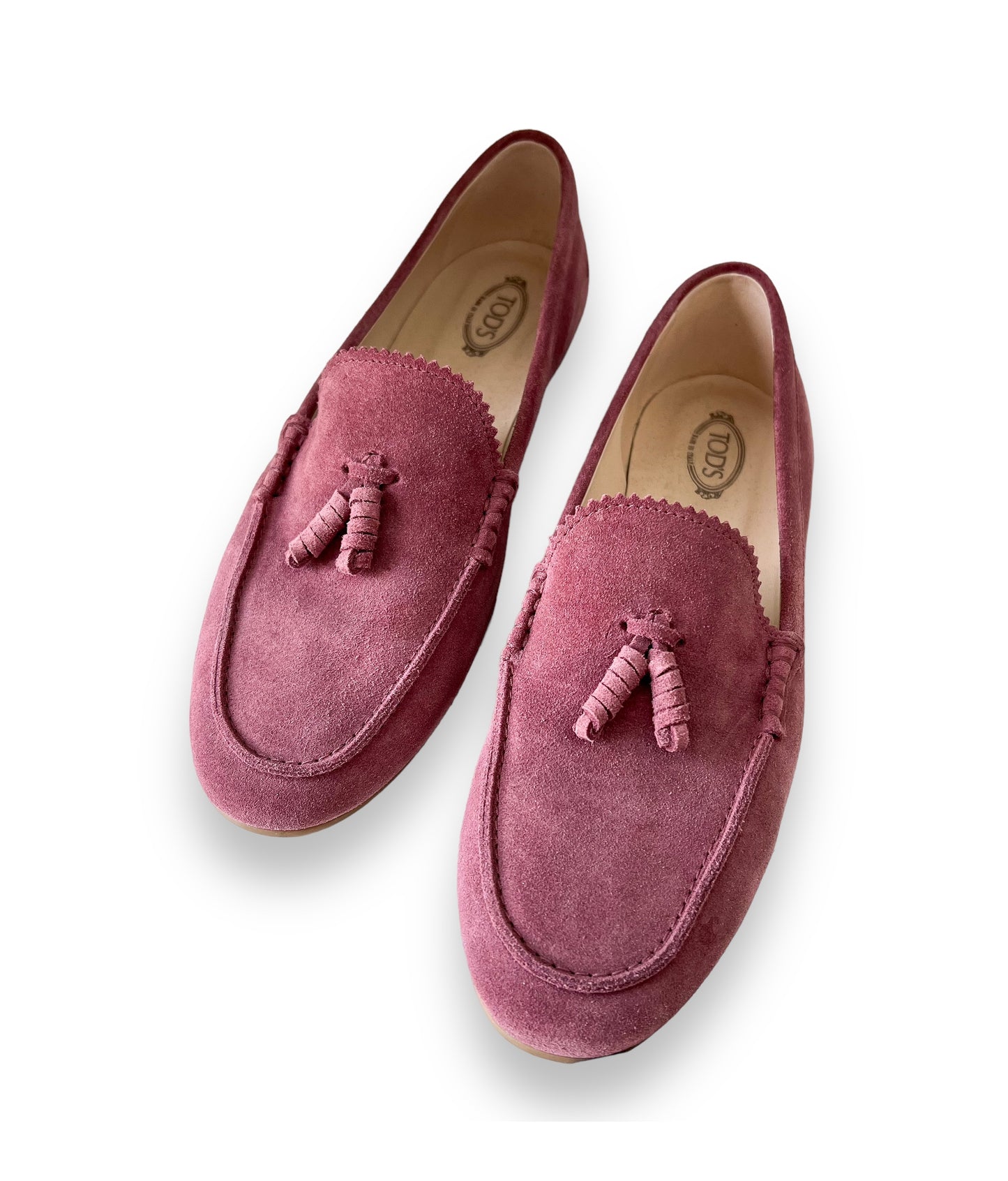 Tod’s Suede Leather Loafers