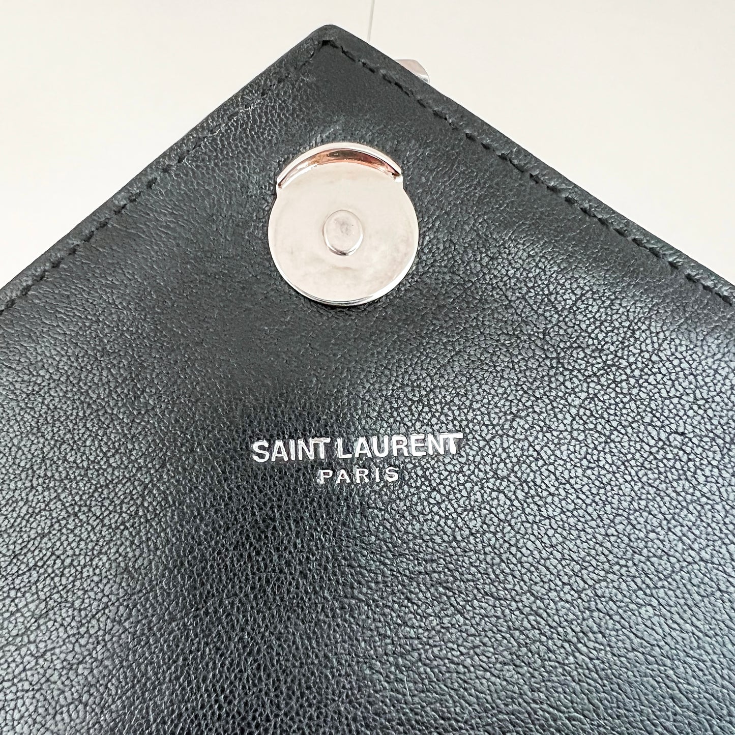 Saint Laurent Monogram Matelasse College Medium Shoulder Bag