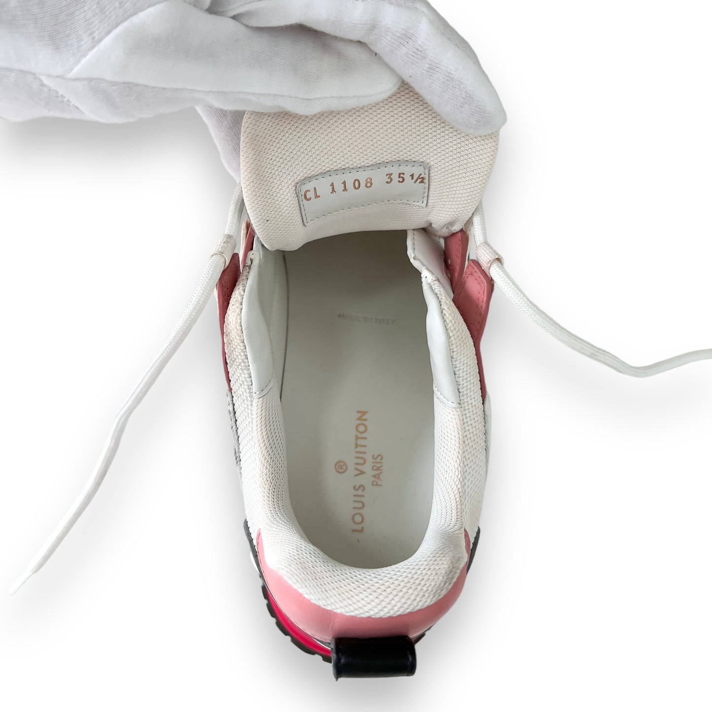 Louis Vuitton Run Away Sneakers Size 35.5