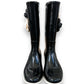 Chanel CC Rubber Rain Boots