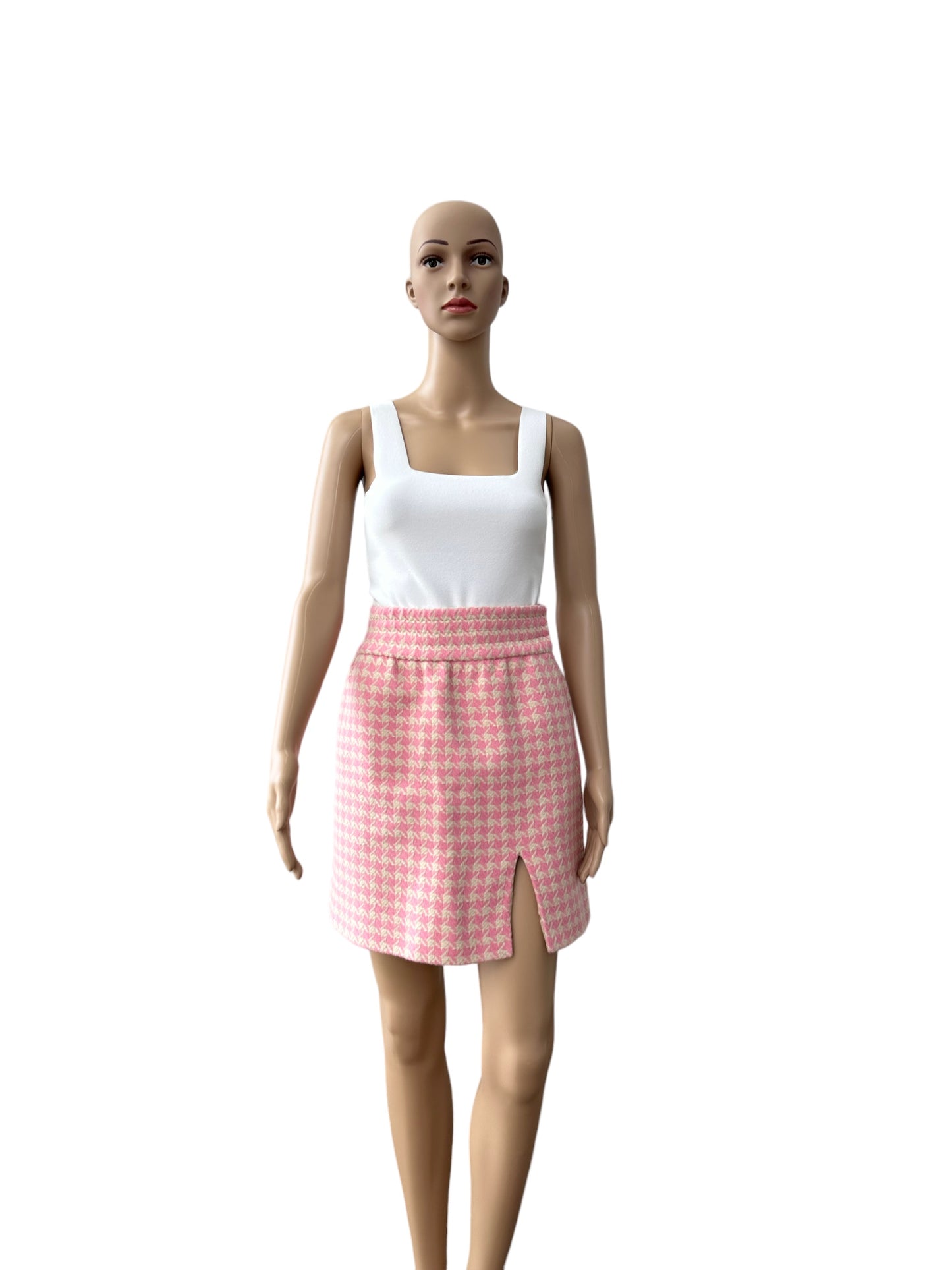 New Miu Miu Pink Skirt Size 38/2US